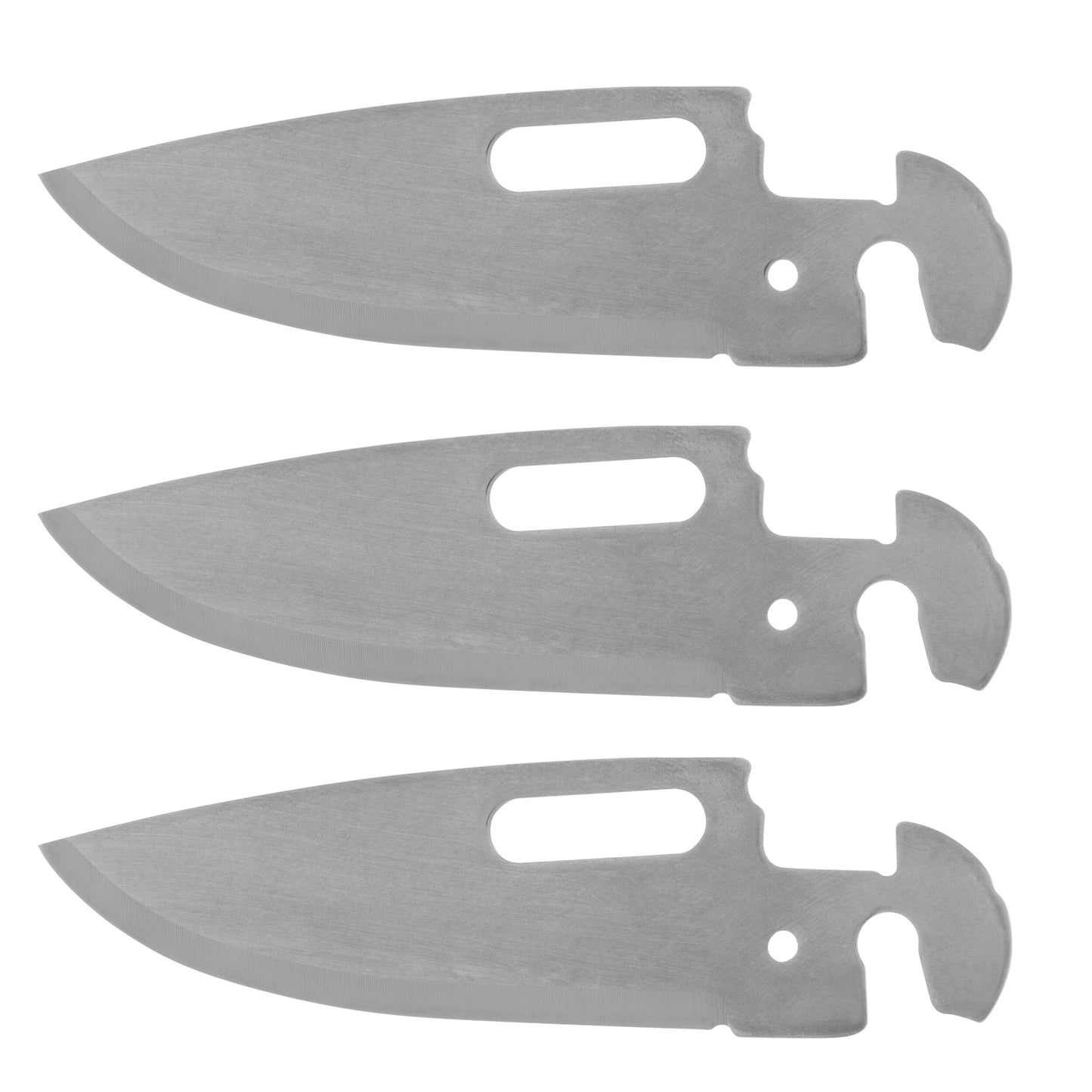 Zestaw ostrzy wymiennych Cold Steel Clic N Cut Drop-Point Plain - 3 szt.
