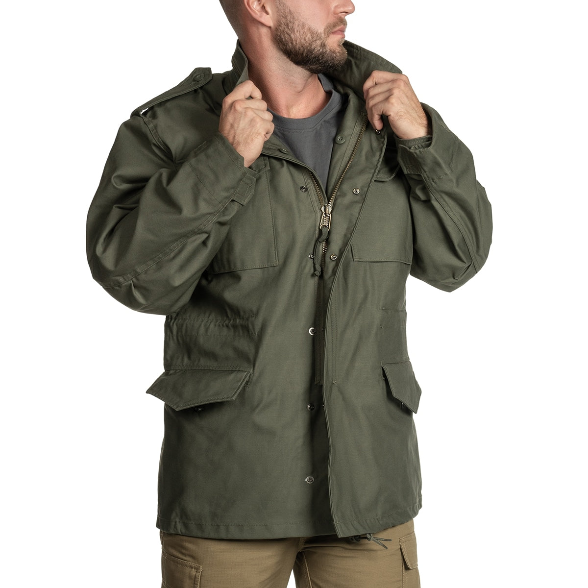 Kurtka Alpha Industries M-65 - Olive Green