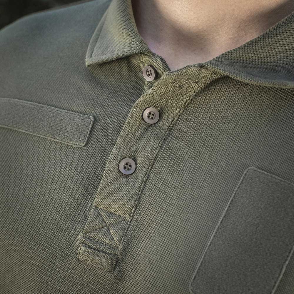 Koszulka polo M-Tac 65/35 Long Sleeve - Army Olive