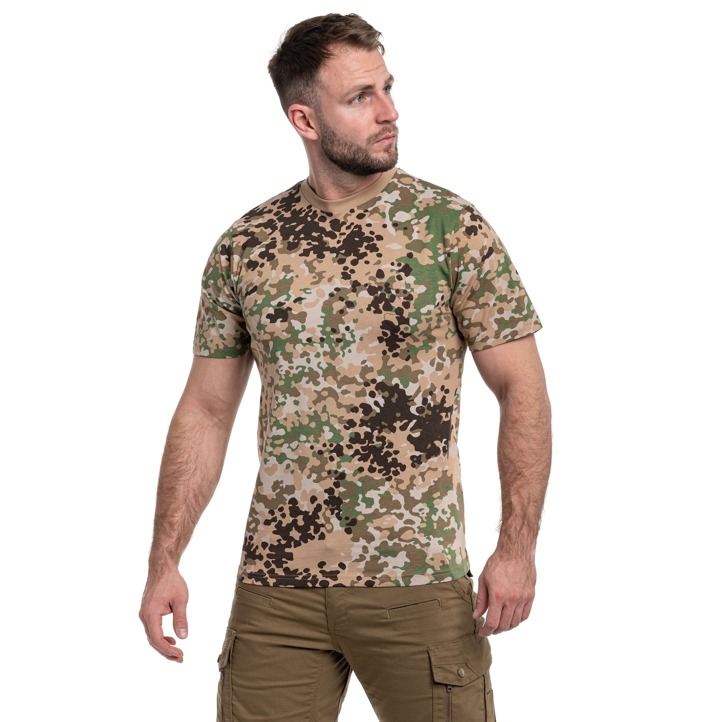 Koszulka T-shirt Mil-Tec - Arid Fleck