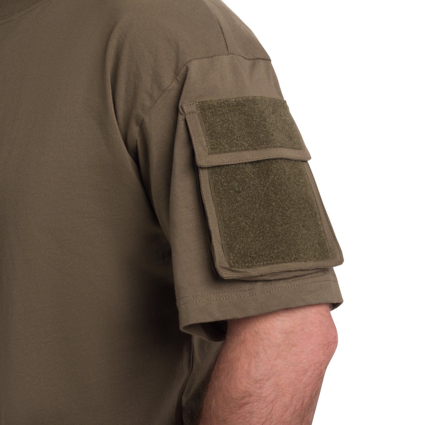 Koszulka T-shirt MFH z kieszeniami - OD Green