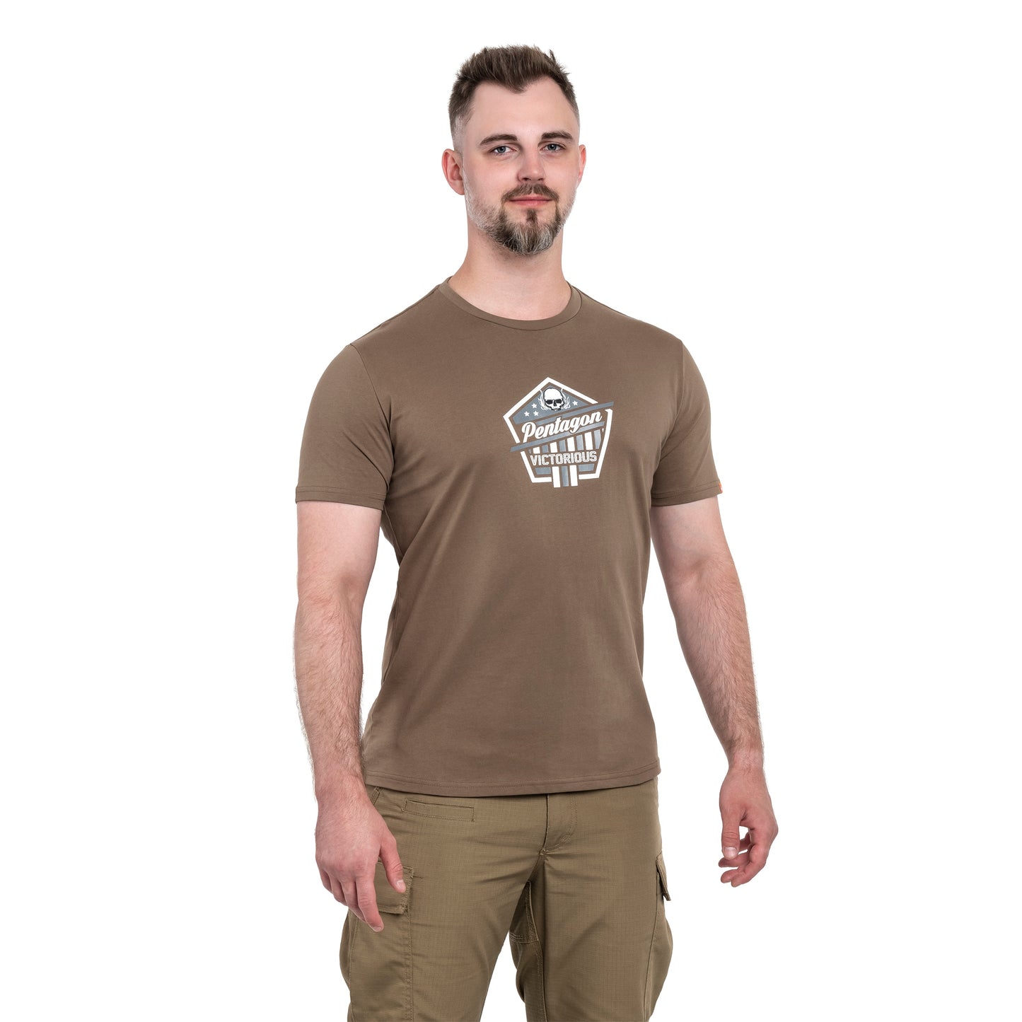 Koszulka T-Shirt Pentagon "Victorious" - Coyote