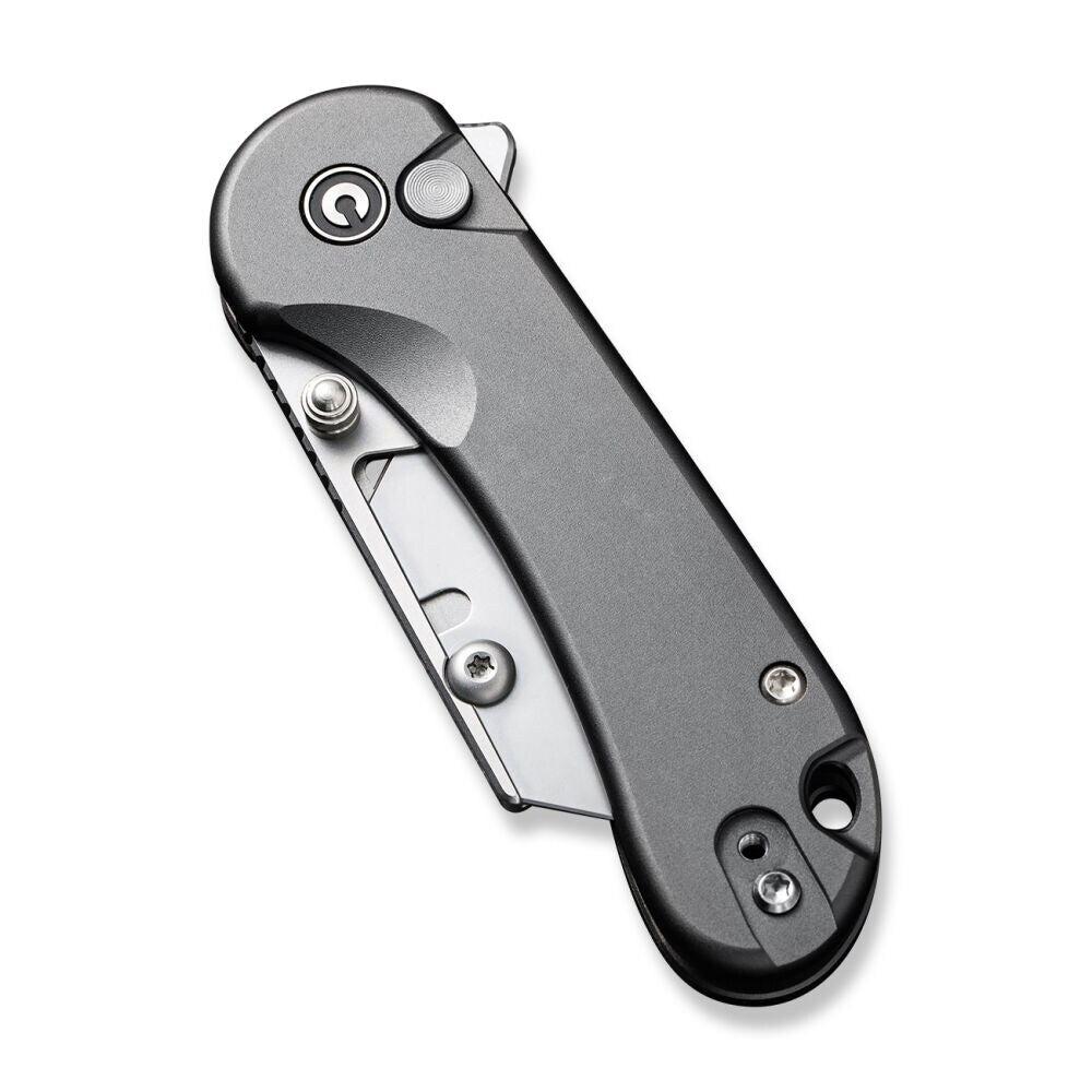 Nóż składany Civivi Elementum Utility Button Lock Aluminium - Grey