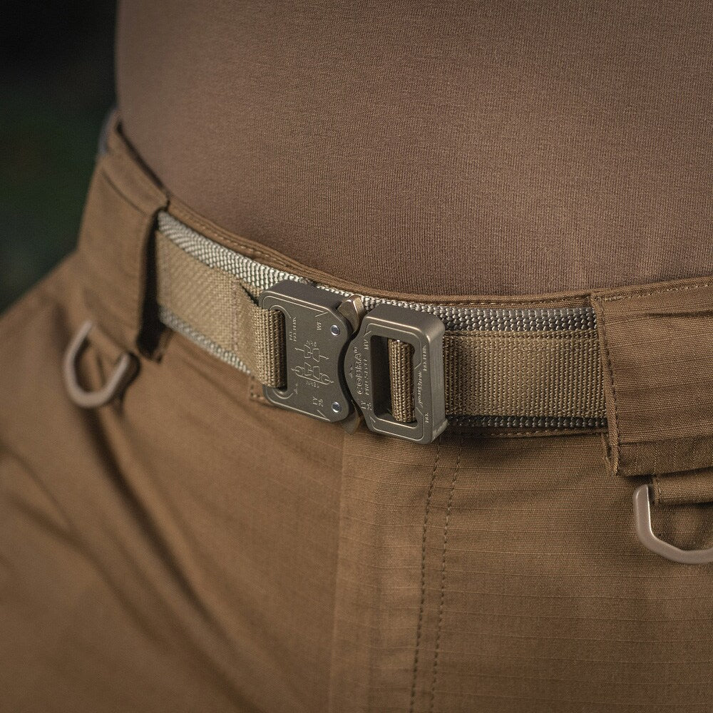 Pas taktyczny M-Tac Cobra Buckle Tactical Belt - Coyote