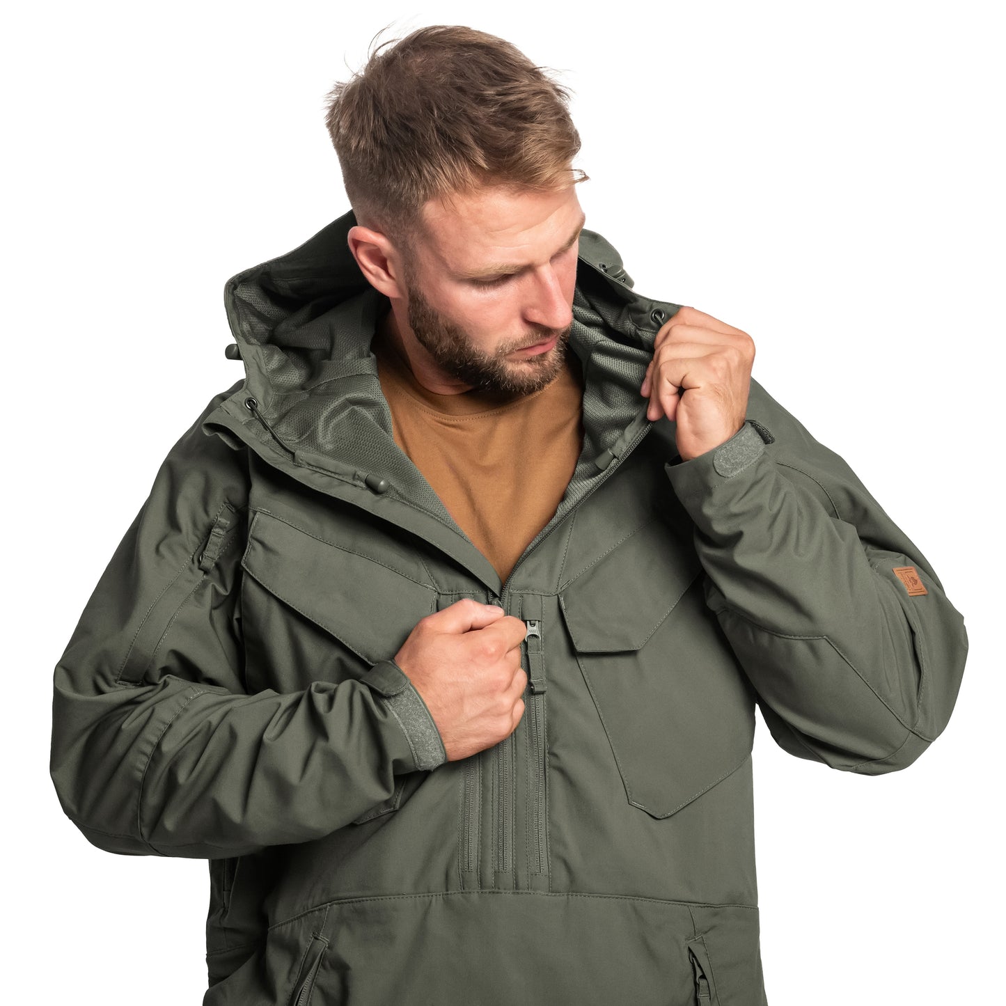 Kurtka Helikon Pilgrim Anorak - Taiga Green