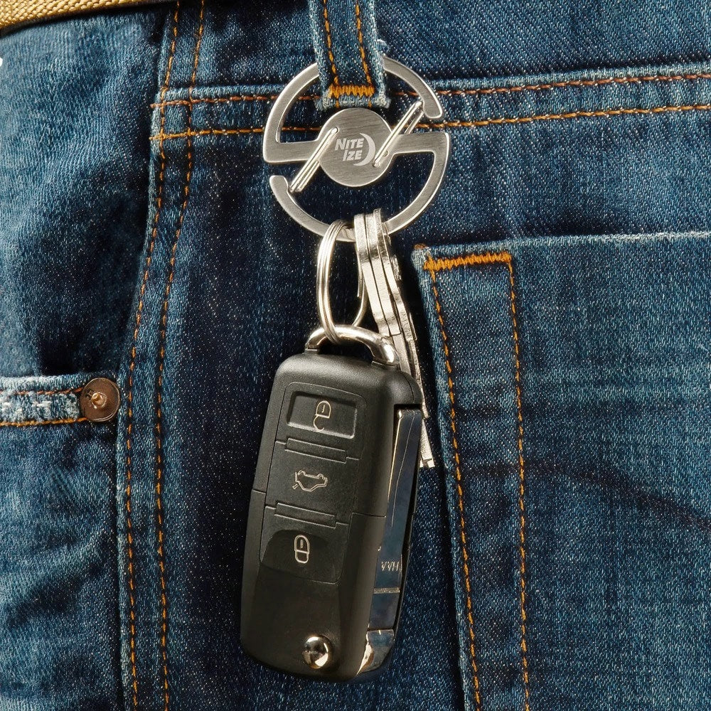 Karabińczyk Nite Ize Medallion Key Carabiner - Silver