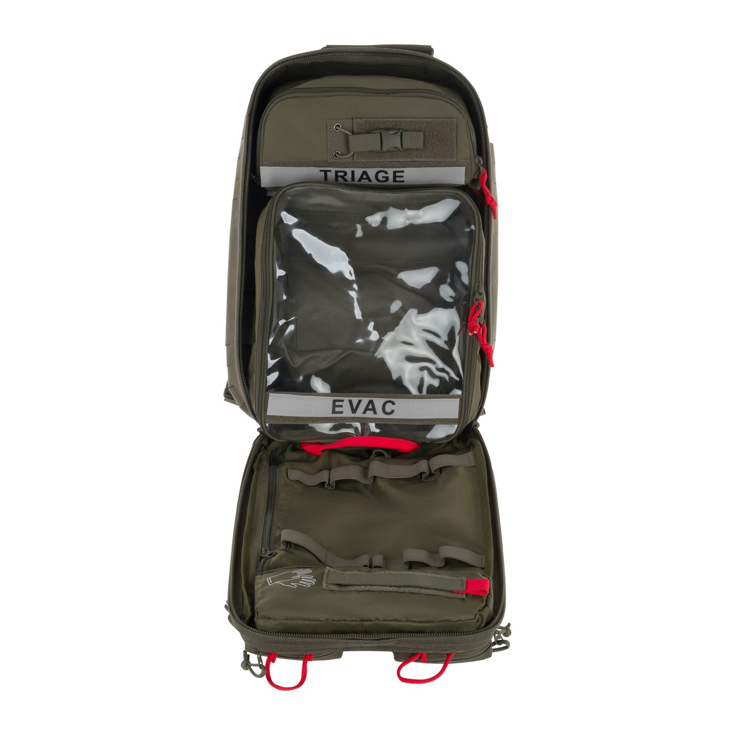 Plecak medyczny Tasmanian Tiger Medic Mascal Pack IRR 19 l - Stone Grey Olive