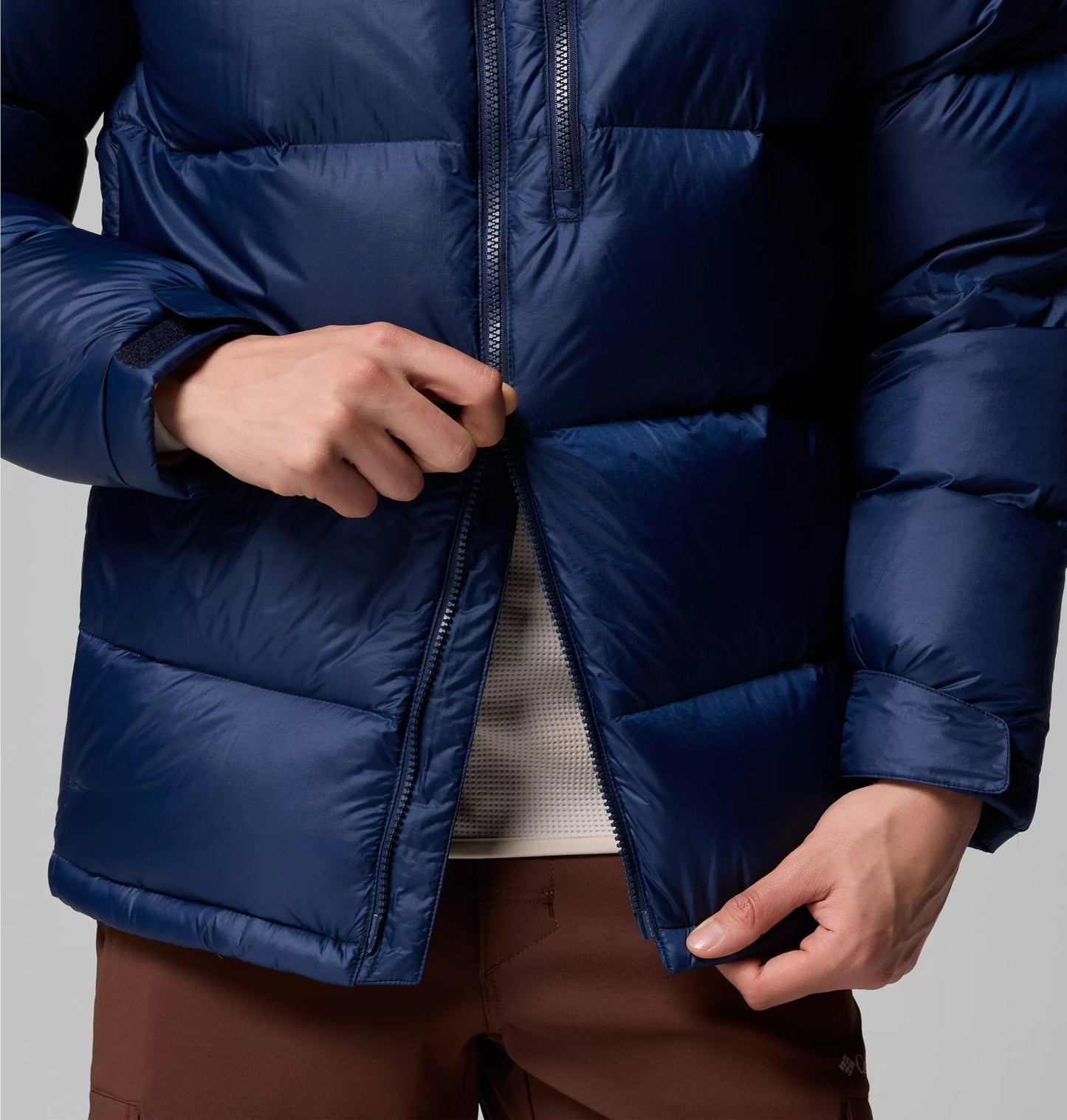 Kurtka Columbia Cloudview Down Hooded Jacket - Collegiate Navy