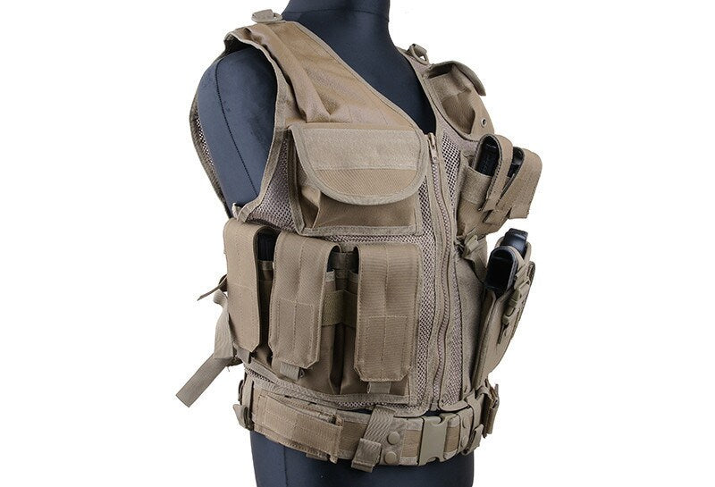 Kamizelka taktyczna GFC KAM-39 - tan