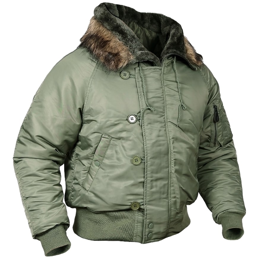 Kurtka Mil-Tec Flight Jacket N2B - Olive