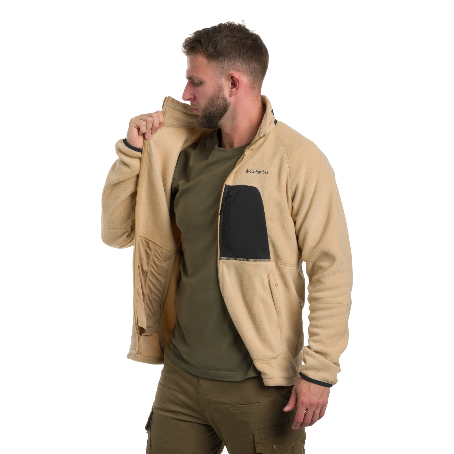 Polar Columbia Rapid Expedition II Full Zip Fleece - Canoe/Shark
