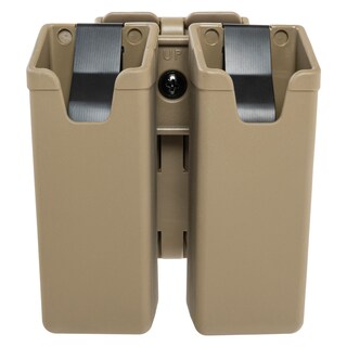 Podwójna ładownica obrotowa ESP z montażem UBC-04-2 na magazynki do MP5/Uzi/Sa vz. 61 - Khaki
