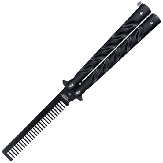 Grzebień składany motylek Joker Comb - Black