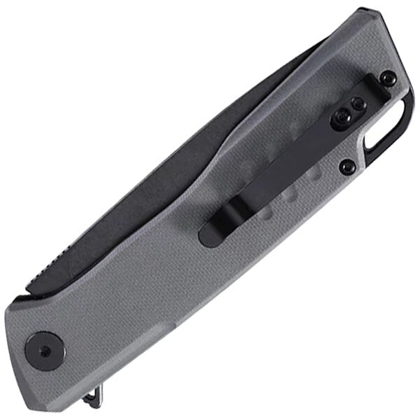 Nóż składany Petrified Fish Loco PF-B02 - Black Stonewash/Gray