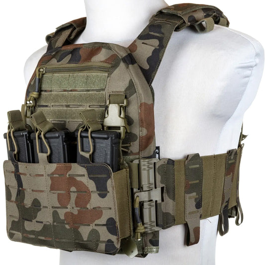 Kamizelka taktyczna Specna Arms QR II Tactical Plate Carrier - wz.93 Pantera PL Woodland
