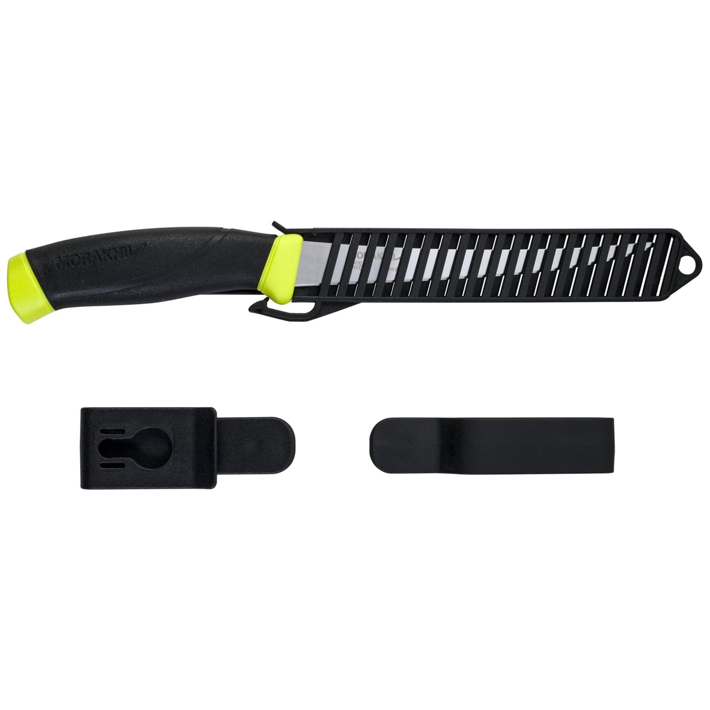Nóż Mora Companion Fishing Fillet 155 - Black/Lime Green