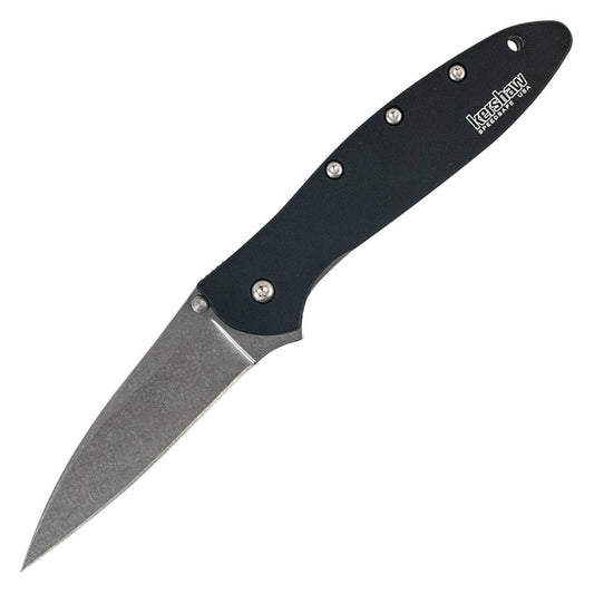 Nóż składany Kershaw Leek 1660SWBLK Stonewash Black