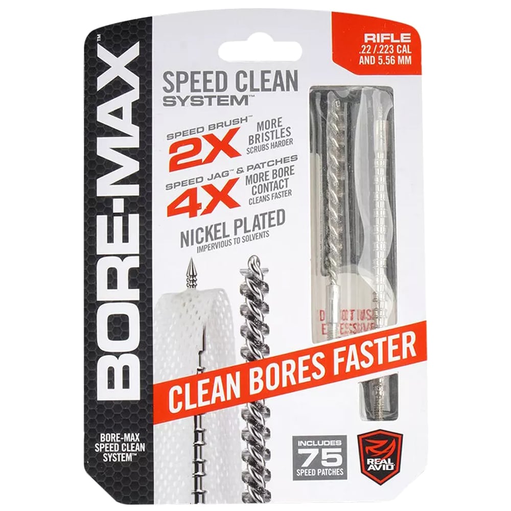 Zestaw do czyszczenia Real Avid Bore Max Speed Clean Set .22 / .223 / 5.56 mm