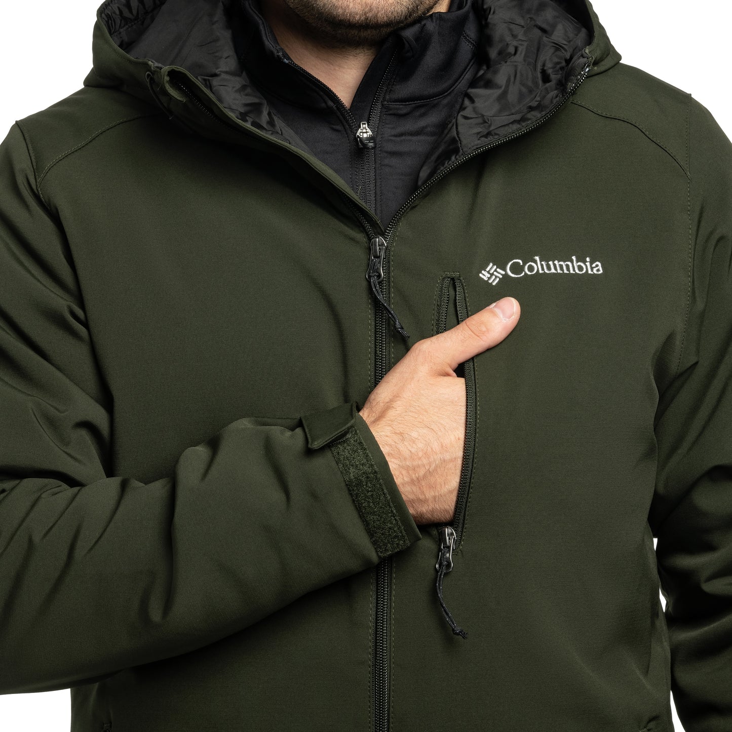 Kurtka Columbia Gate Racer II Softshell - Greenscape