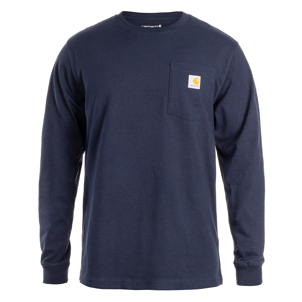 Koszulka Carhartt Heavyweight Longsleeve Pocket - Navy