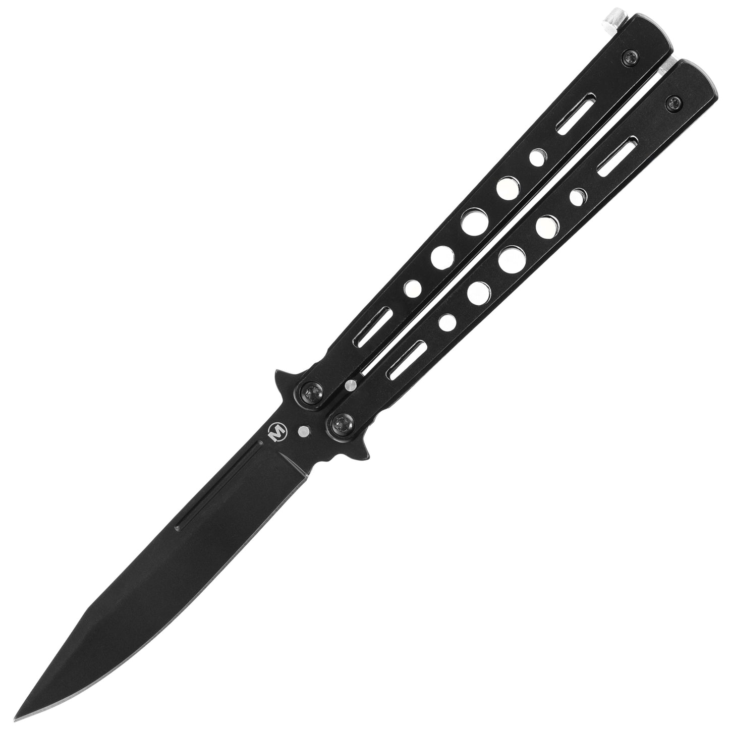 Nóż składany motylek Boker Magnum Balisong All Black