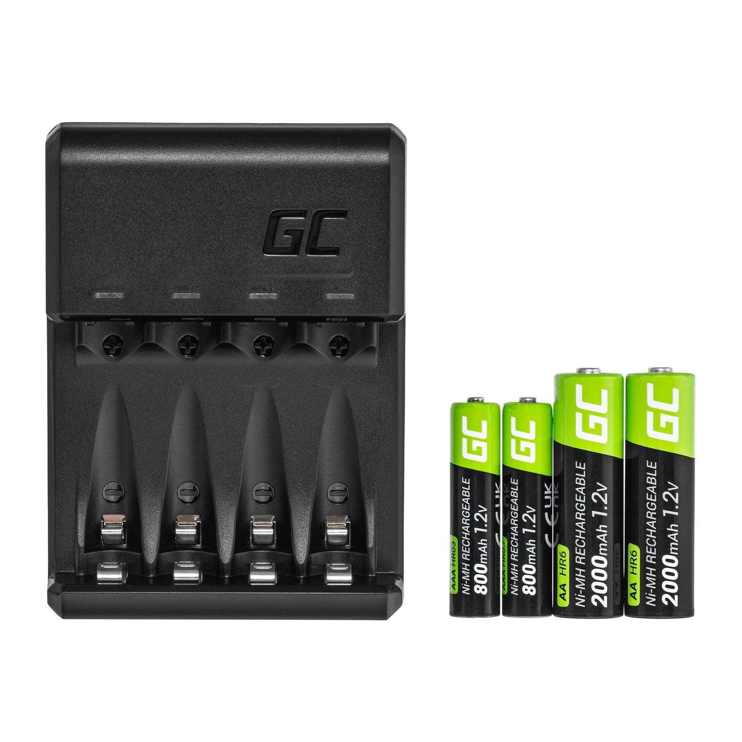 Ładowarka Green Cell GC VitalCharger z akumulatorami 2x AAA + 2x AA