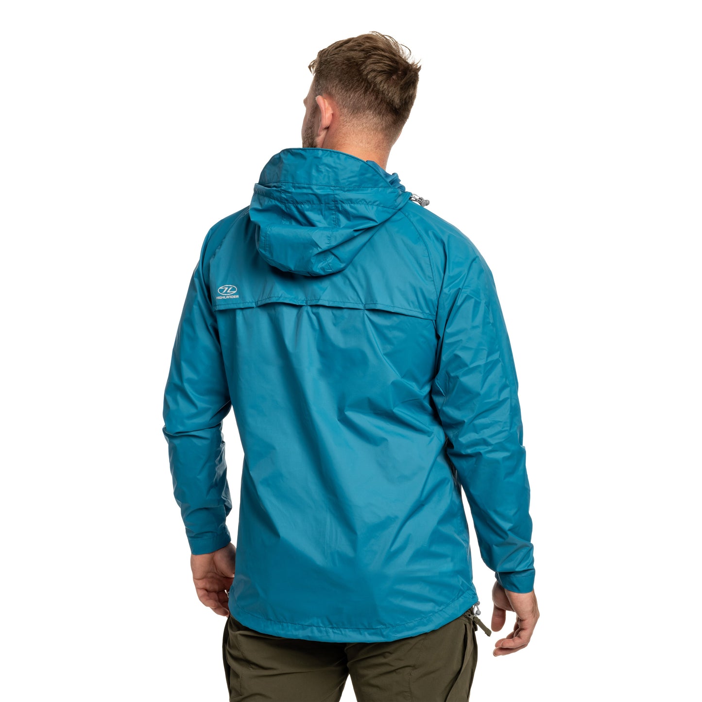 Kurtka Highlander Outdoor Stow & Go Pack Away V2 - Petrol Blue