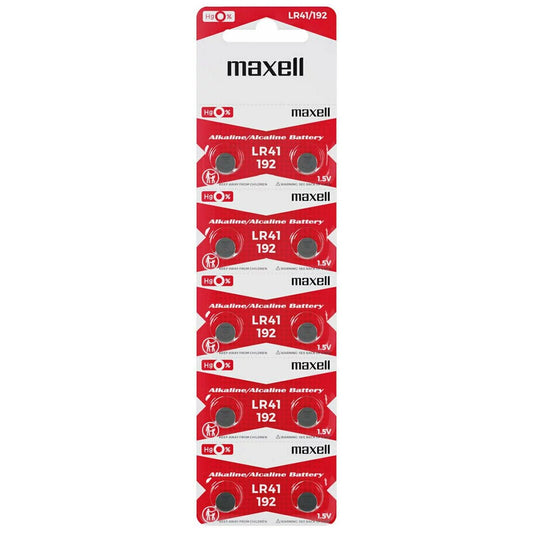 Bateria Maxell LR41 - 10 szt.