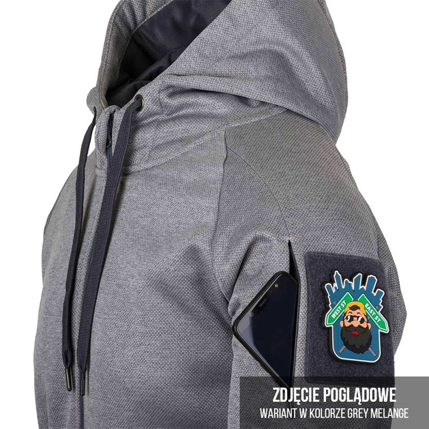 Bluza Helikon Urban Tactical Hoodie - Black