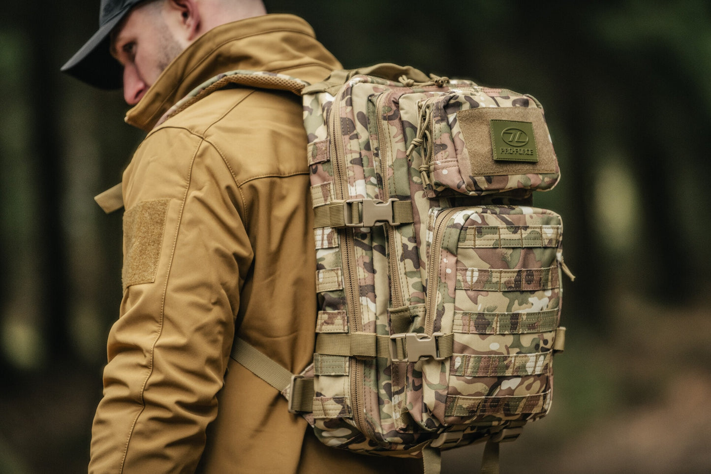 Plecak Highlander Forces Recon 28 l - Arid MC Camo