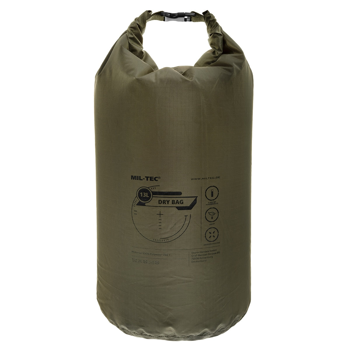 Worek wodoodporny Mil-Tec Drybag 13 l - Olive