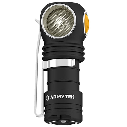Latarka czołowa i kątowa Armytek Wizard C1 Pro Magnet USB White - 1000 lumenów