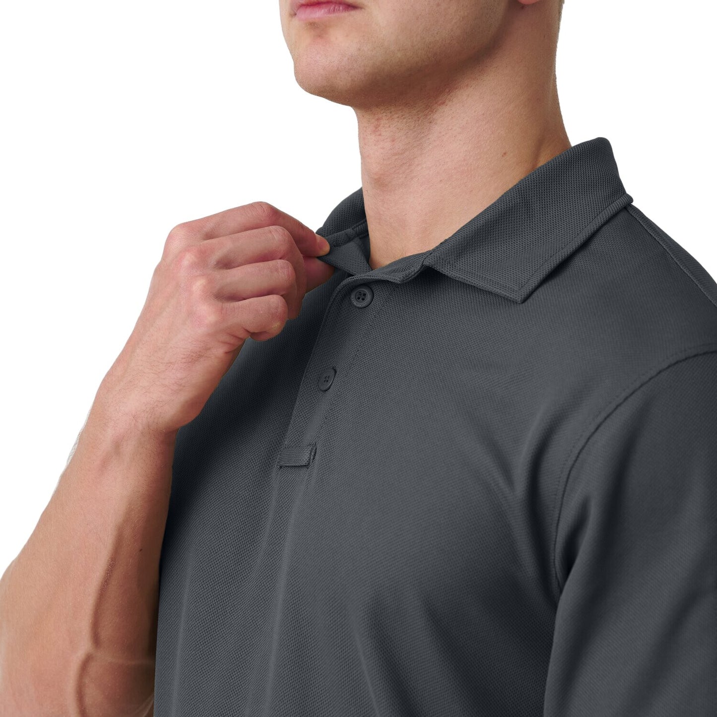 Koszulka termoaktywna Polo Helikon UTL TopCool Lite - Shadow Grey