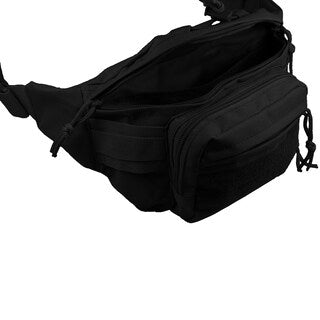 Torba biodrowa Camo Military Gear Kangoo 3 l - Black