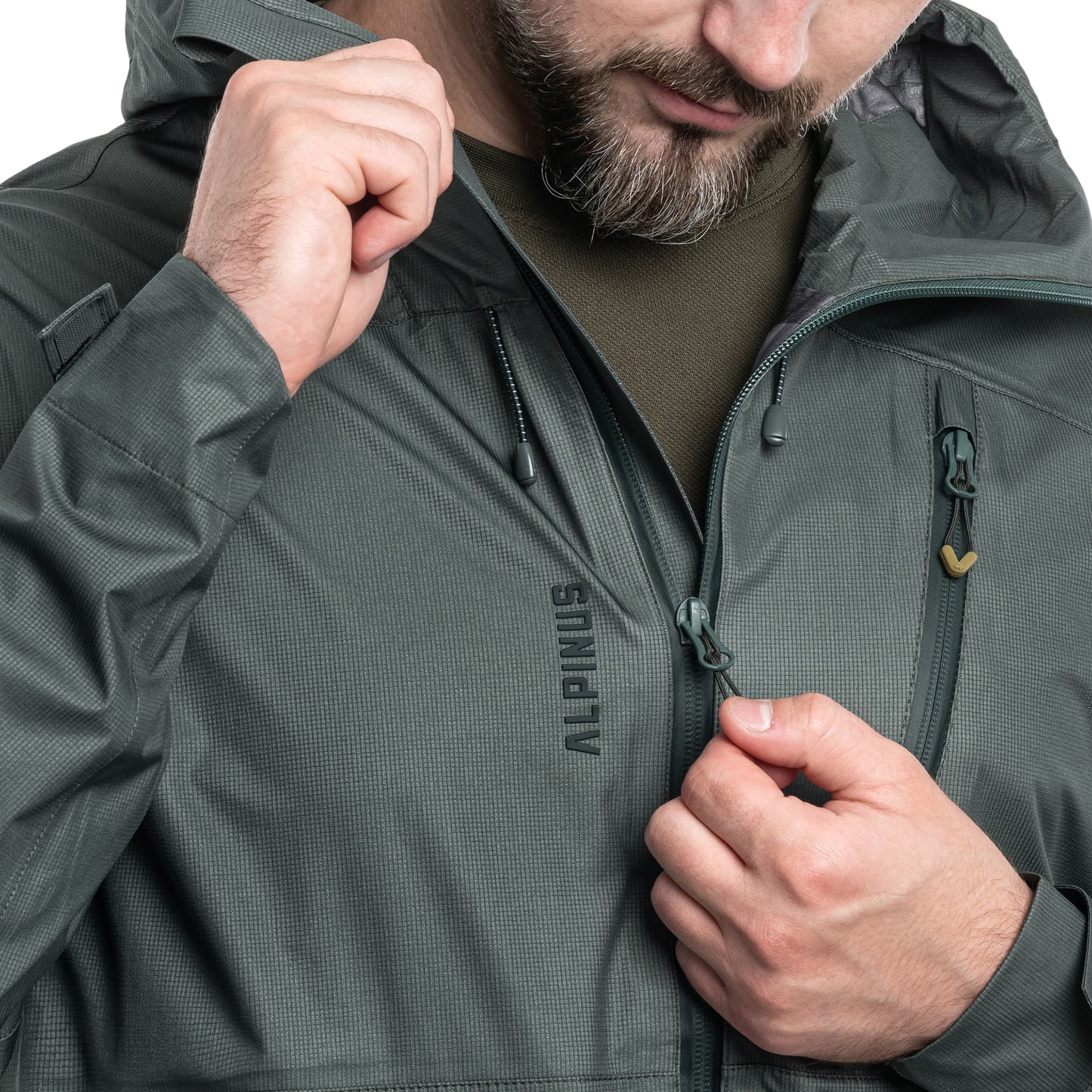 Kurtka Alpinus Softshell Nookat - Szałwiowy