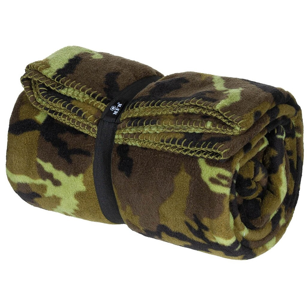 Koc MFH Fleece Blanket - M95 CZ Camo