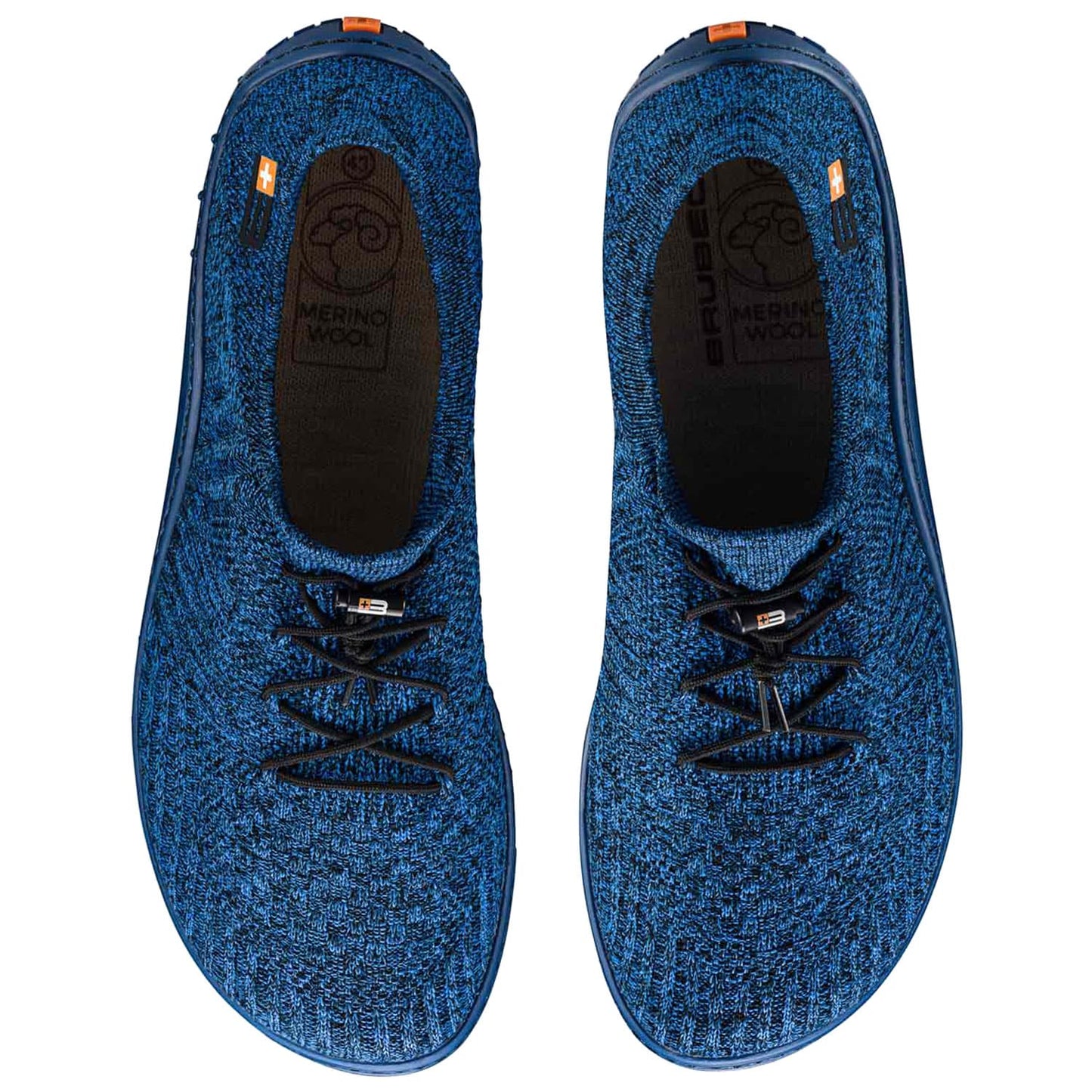 Buty Brubeck Barefoot Merino - Ciemnoniebieskie/Niebieskie