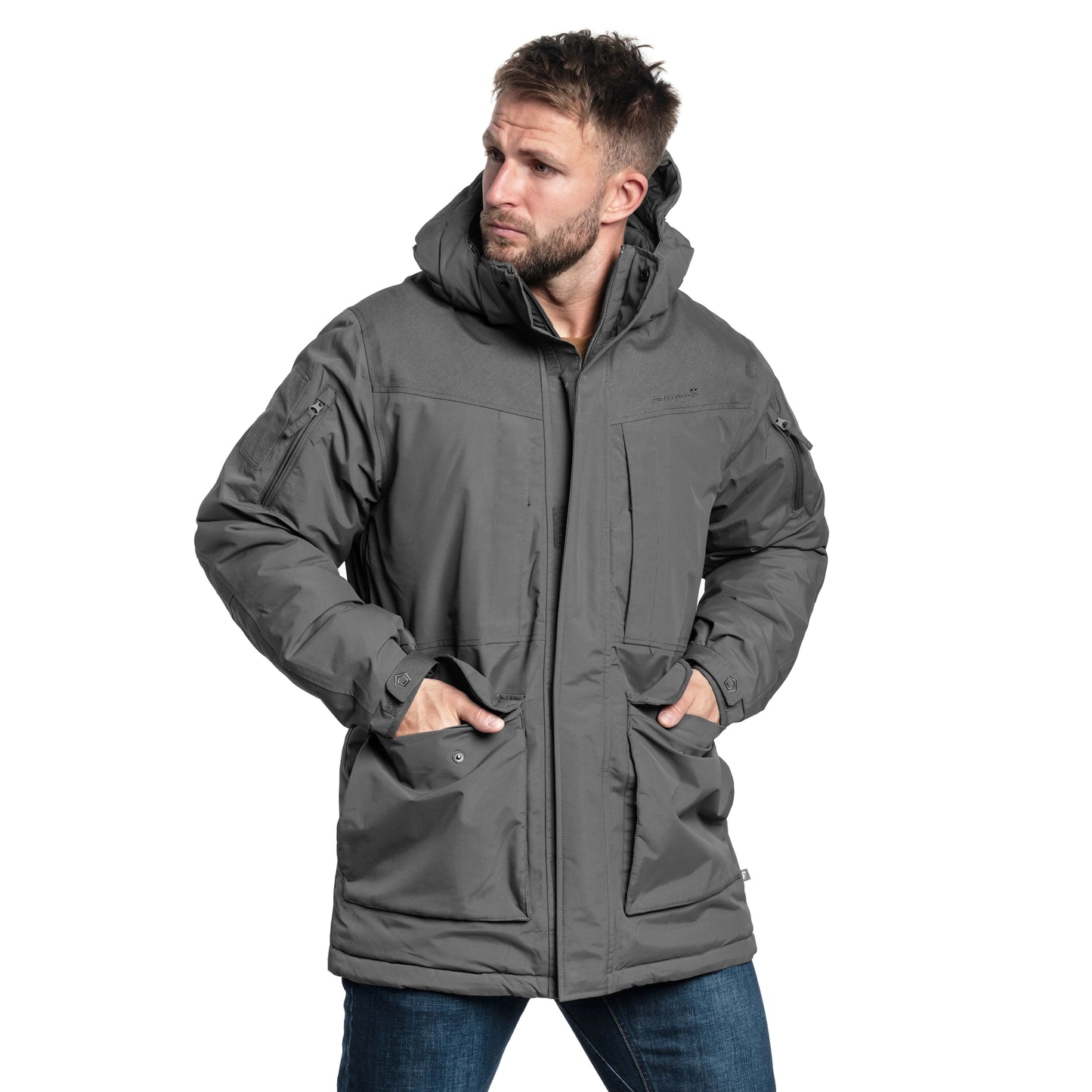 Kurtka Pentagon HCP Parka 2.0 - Cinder Grey