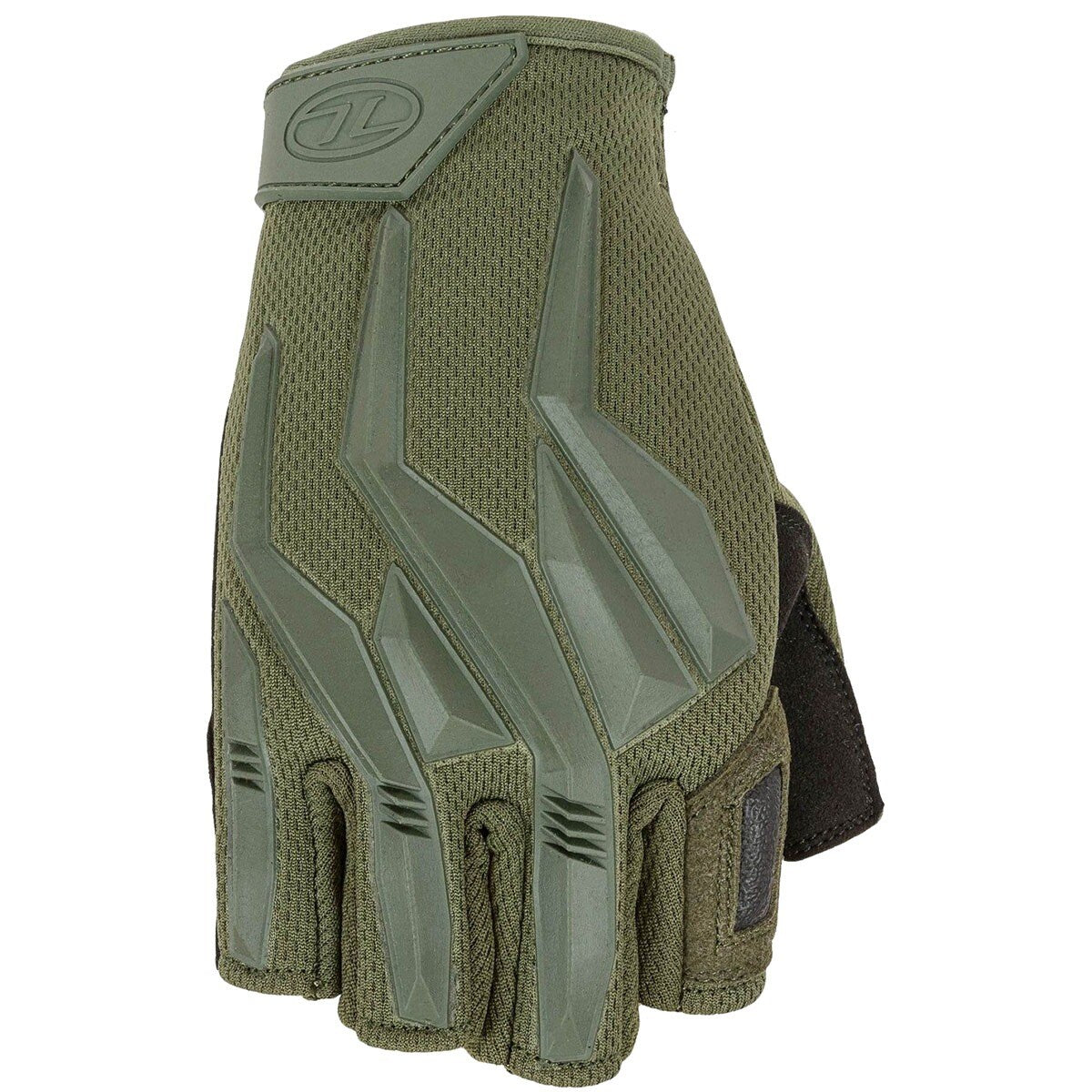 Rękawice taktyczne Highlander Forces Raptor Gloves Half Finger - Olive