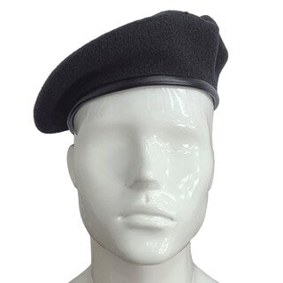 Beret Texar dla klas mundurowych - czarny