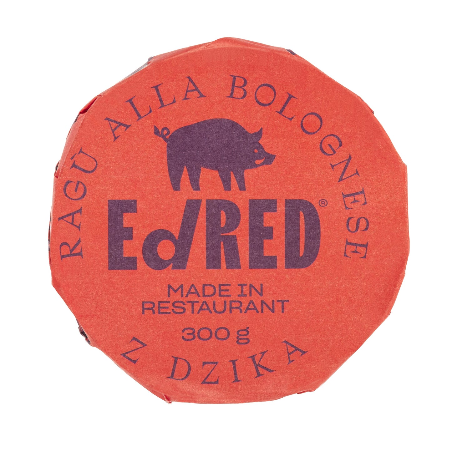Żywność konserwowana Ed Red - Ragu Alla Bolognese z dzika 300 g