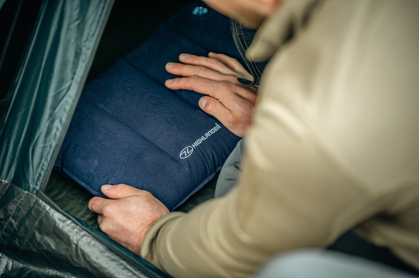 Poduszka Highlander Outdoor Air Pillow - Blue
