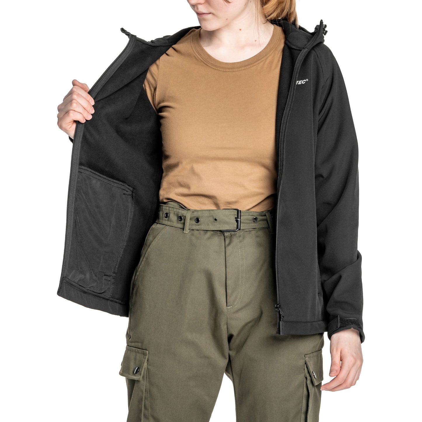 Kurtka damska Hi-Tec Softshell Neti - Black