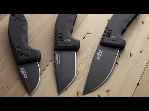 Nóż sprężynowy SOG-TAC AU Tanto - Black