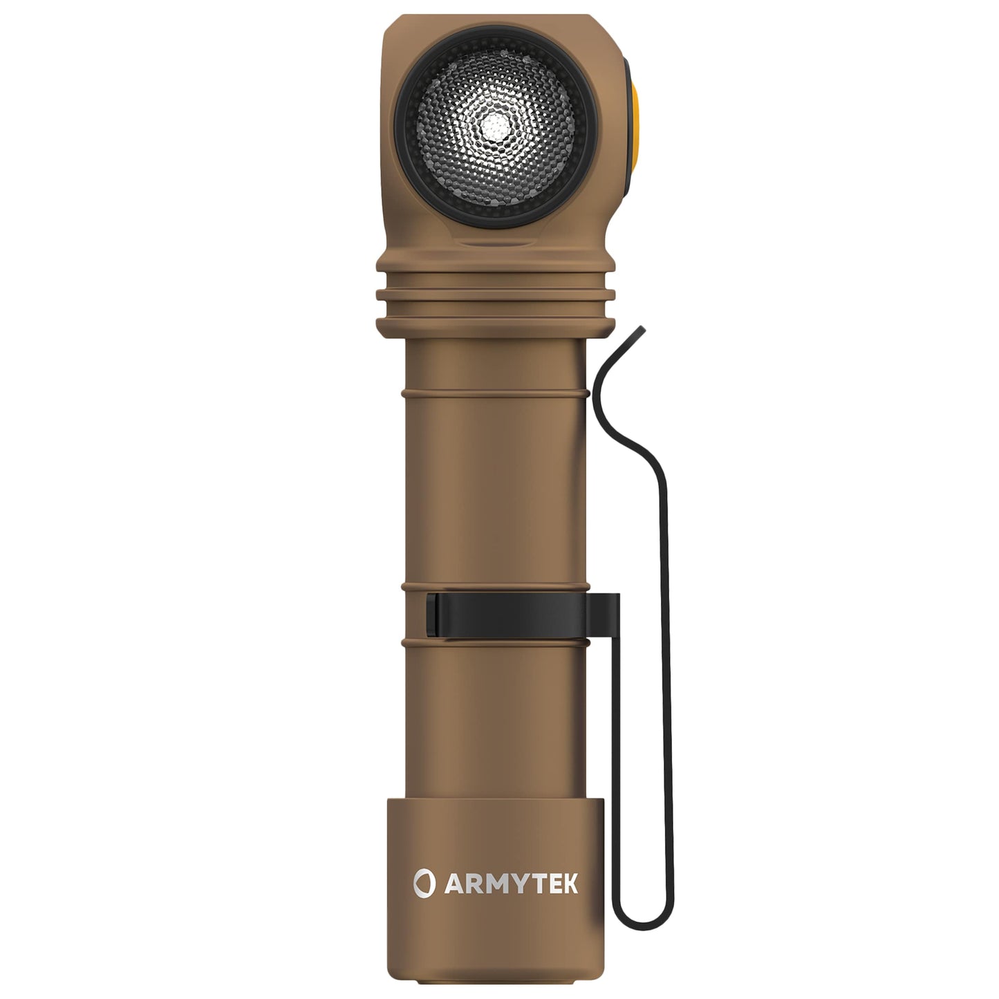 Latarka czołowa i kątowa Armytek Wizard C2 PRO Magnet USB White Sand - 2500 lumenów