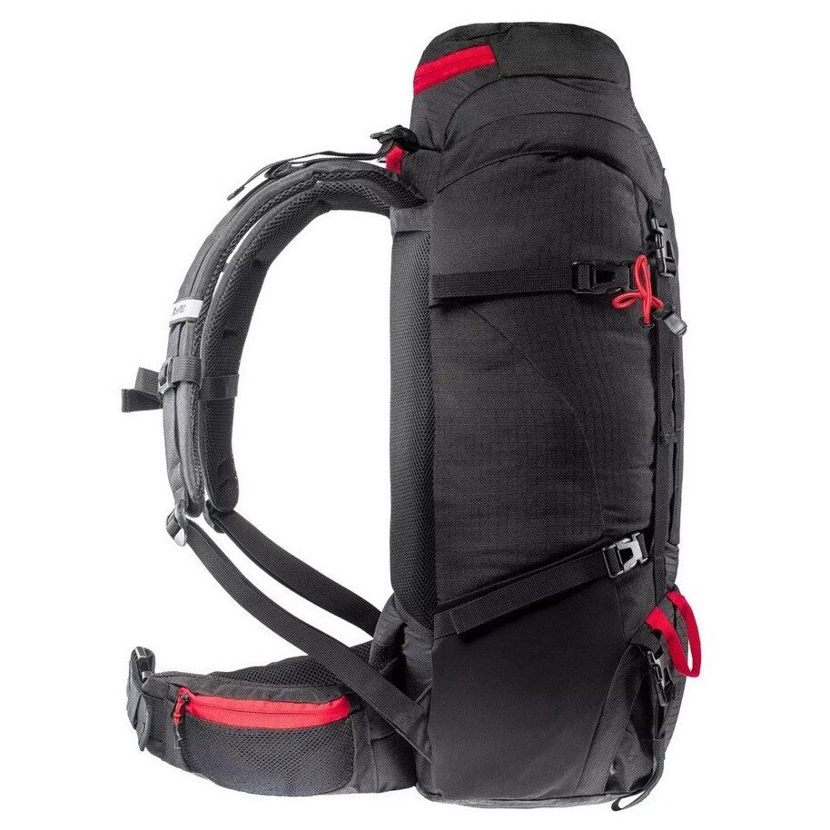 Plecak Hi-Tec Stone 50 l - Black/High Risk Red