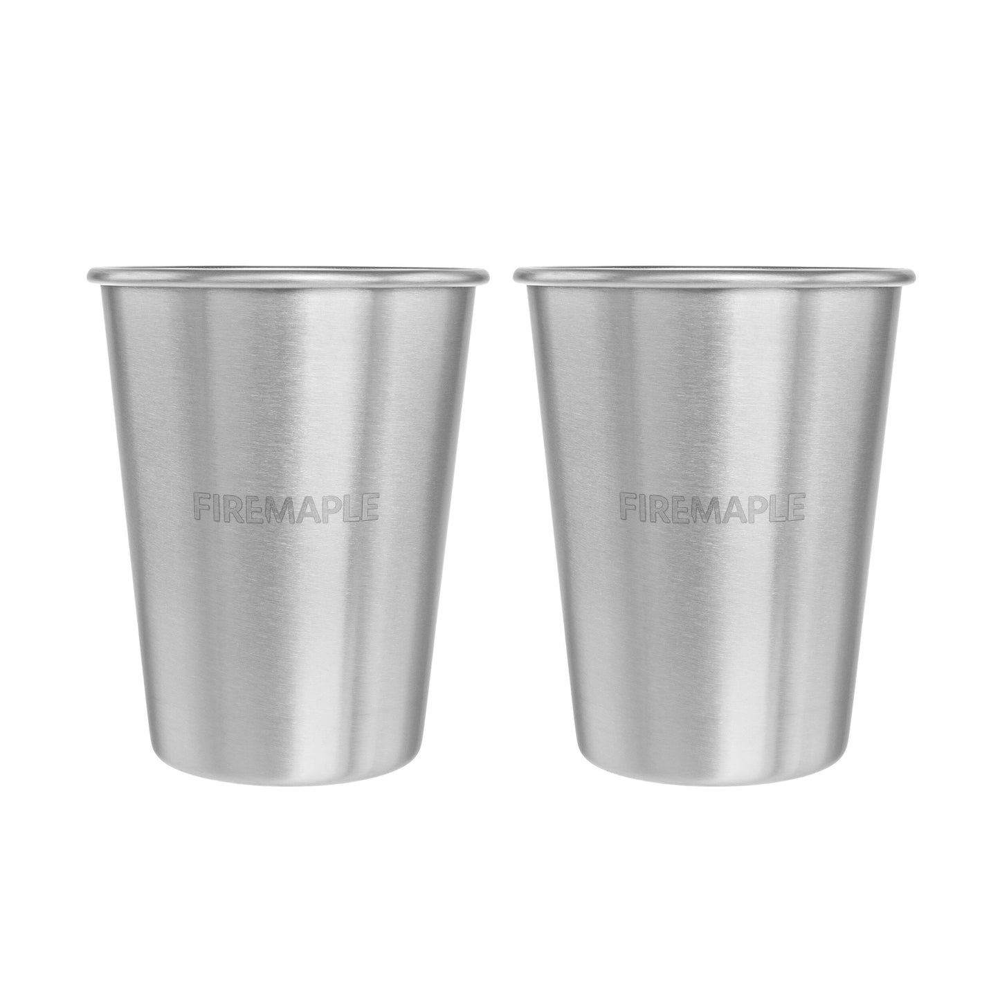 Kubek Fire Maple Antarcti Stainless Steel 350 ml 2 szt. - Silver