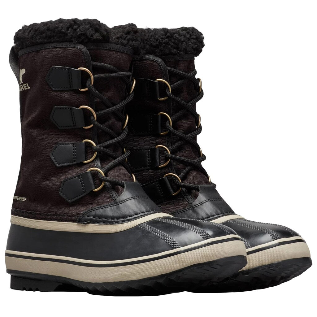 Buty śniegowce Sorel 1964 PAC Nylon WP - Black/Ancient Fossil