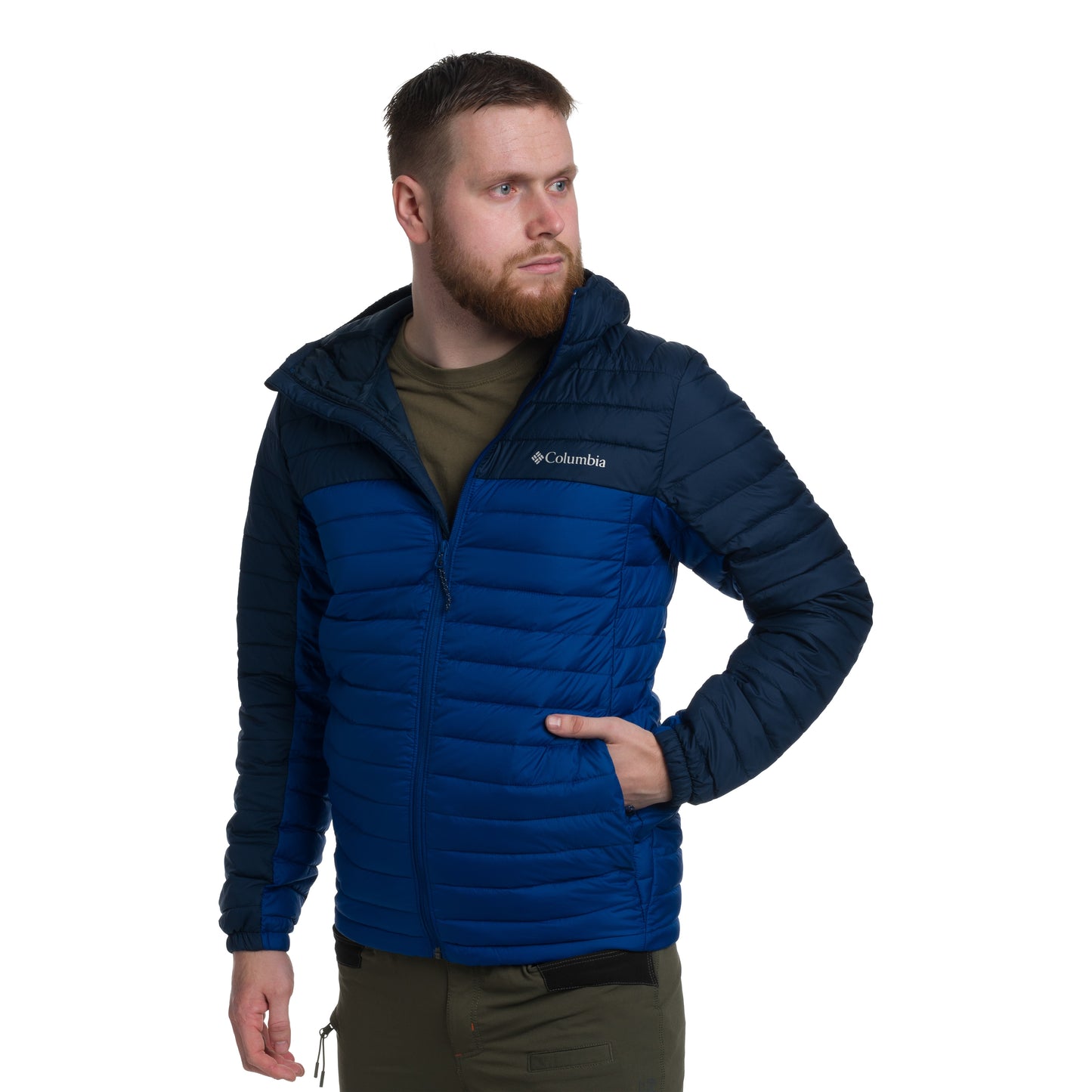Kurtka Columbia Silver Falls II Hooded Jacket - Mountain Blue