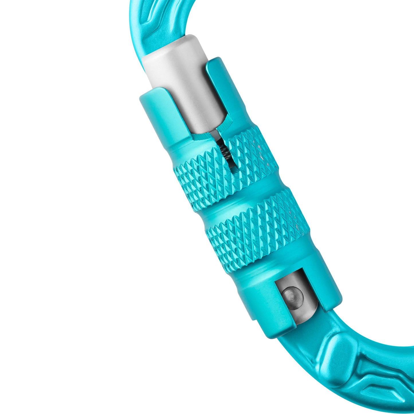 Karabinek wspinaczkowy Edelrid HMS Bullet Triple RFID - Icemint